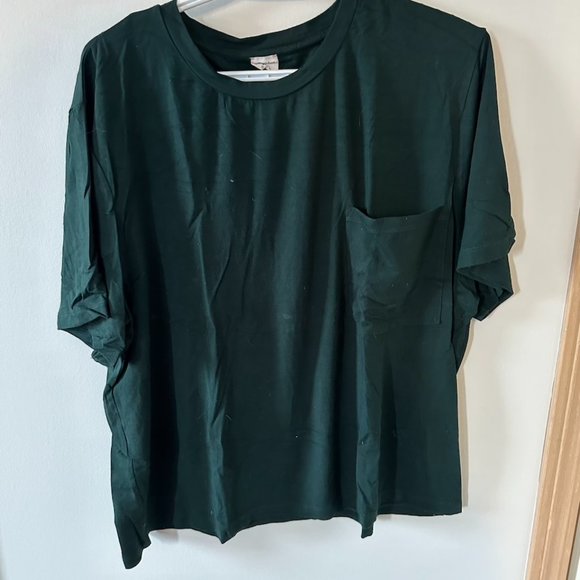 Cropped short sleeve Wilfred Free tee - Picture 2 of 2